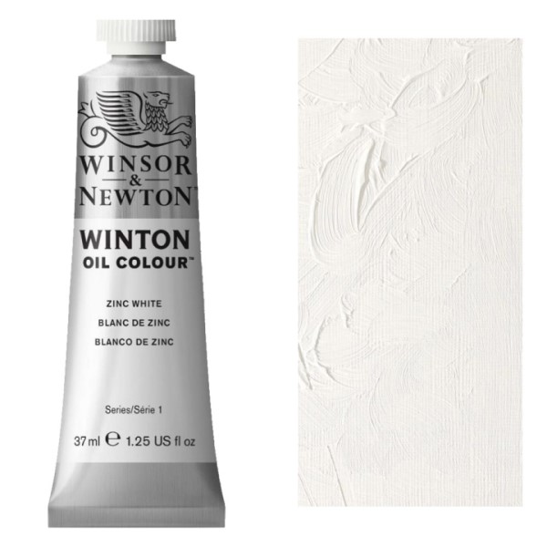 رنگ روغن WINTON وینزور ZINC WHITE حجم 37 میل