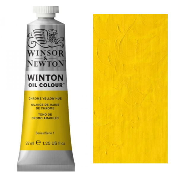 رنگ روغن WINTON وینزور CHROME YELLOW HUE حجم 37 میل