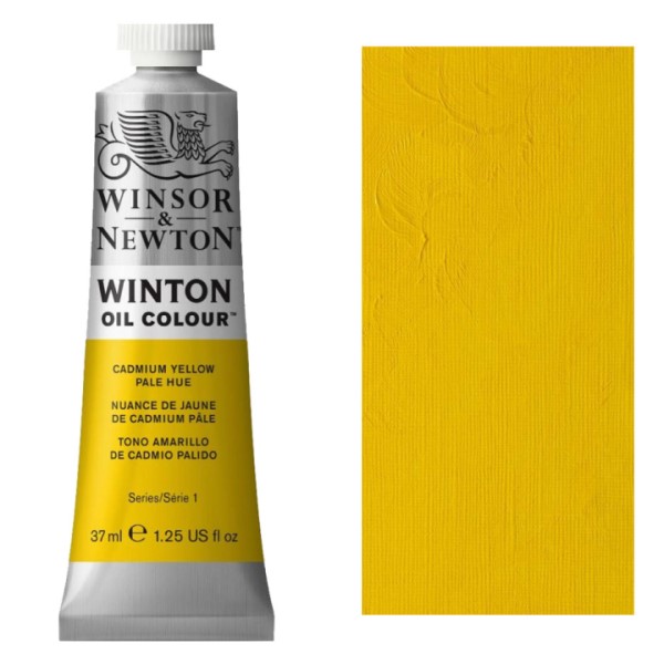 رنگ روغن WINTON وینزور CADMIUM YELLOW PALE HUE حجم 37 میل