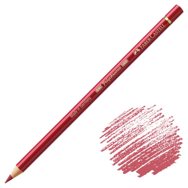 مداد رنگی Polychromos فابرکاستل کد 217 رنگ MID CADMIUM RED