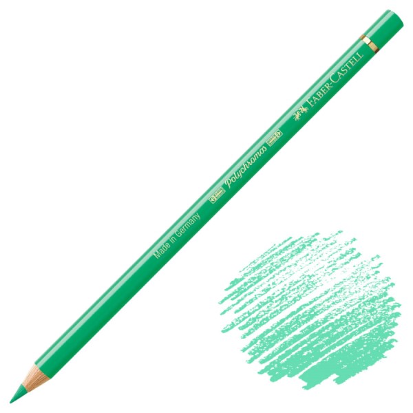 مداد رنگی Polychromos فابرکاستل کد 162 رنگ LIGHT PHTHALO GREEN