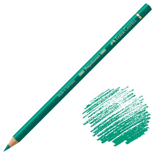 مداد رنگی Polychromos فابرکاستل کد 161 رنگ PHTHALO GREEN