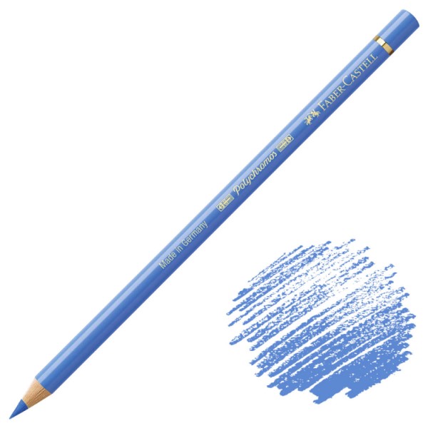 مداد رنگی Polychromos فابرکاستل کد 140 رنگ LIGHT ULTRAMARINE