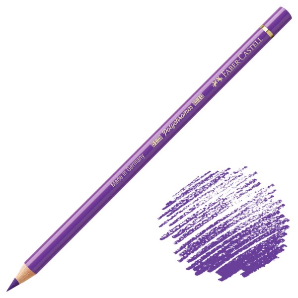 مداد رنگی Polychromos فابرکاستل کد 138 رنگ VIOLET