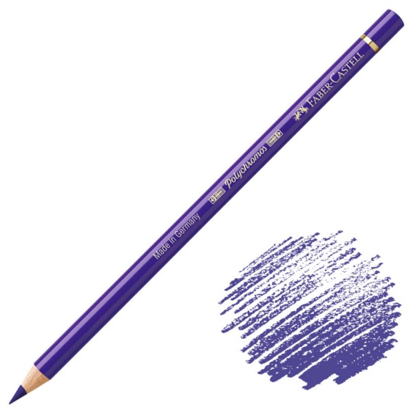 مداد رنگی Polychromos فابرکاستل کد 137 رنگ BLUE VIOLET