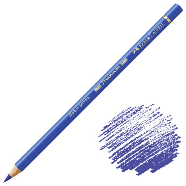 مداد رنگی Polychromos فابرکاستل کد 120 رنگ ULTRAMARINE BLUE