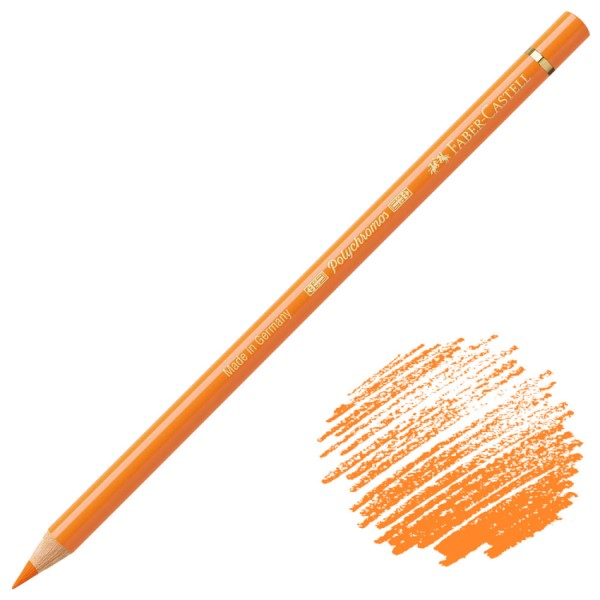 مداد رنگی Polychromos فابرکاستل کد 111 رنگ CADMIUM ORANGE