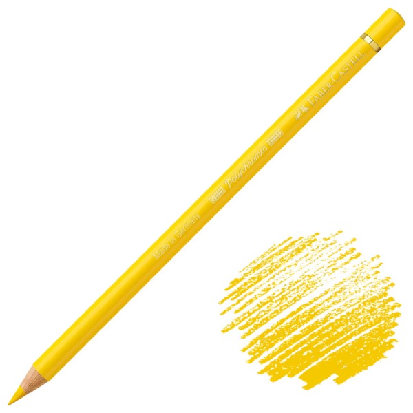 مداد رنگی Polychromos فابرکاستل کد 107 رنگ CADMIUM YELLOW