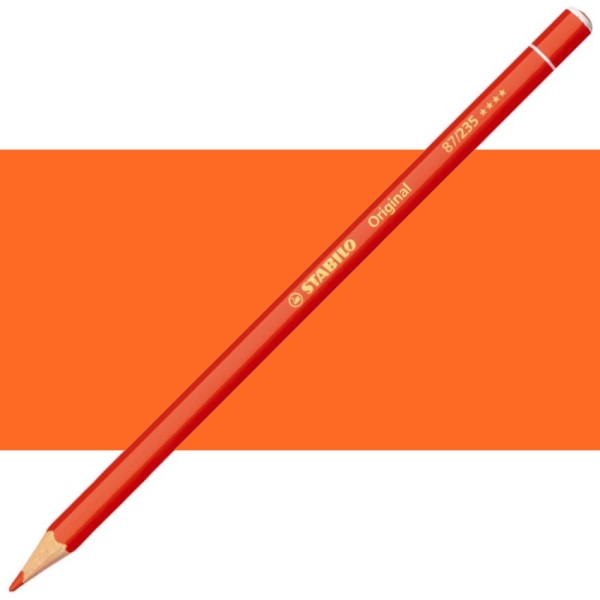 مداد رنگی Original استابیلو کد 235 رنگ ORANGE RED