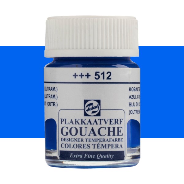 گواش Extra Fine رویال تالنز رنگ COBALT BLUE (ULTRAMARINE) کد 512