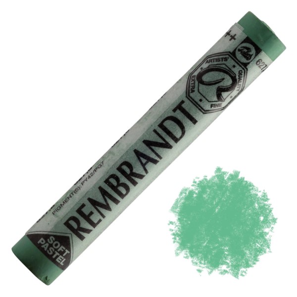 پاستل گچی ARTIST رمبرانت کد 627.8 رنگ CINNABAR GREEN DEEP