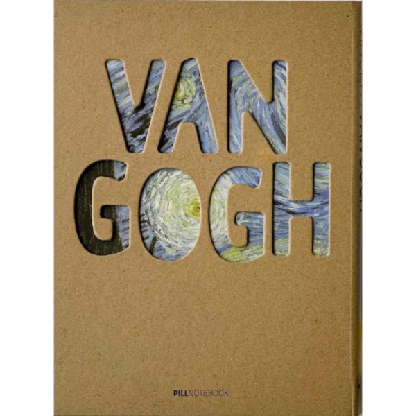 دفتر طراحی 50 برگ آرت پیل طرح VAN GOGH