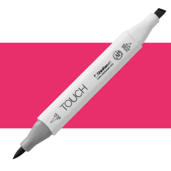 ماژیک راندو براش دو سر TOUCH شین هان کد R5 رنگ CHERRY PINK