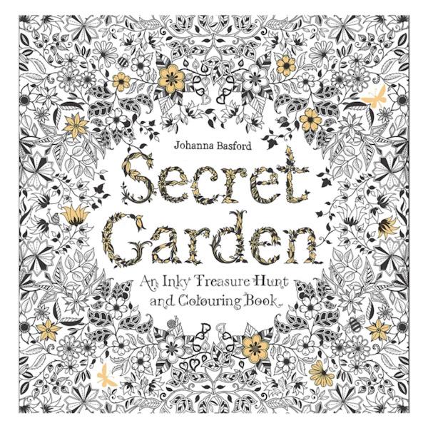 دفتر رنگ آمیزی مدل Secret Garden